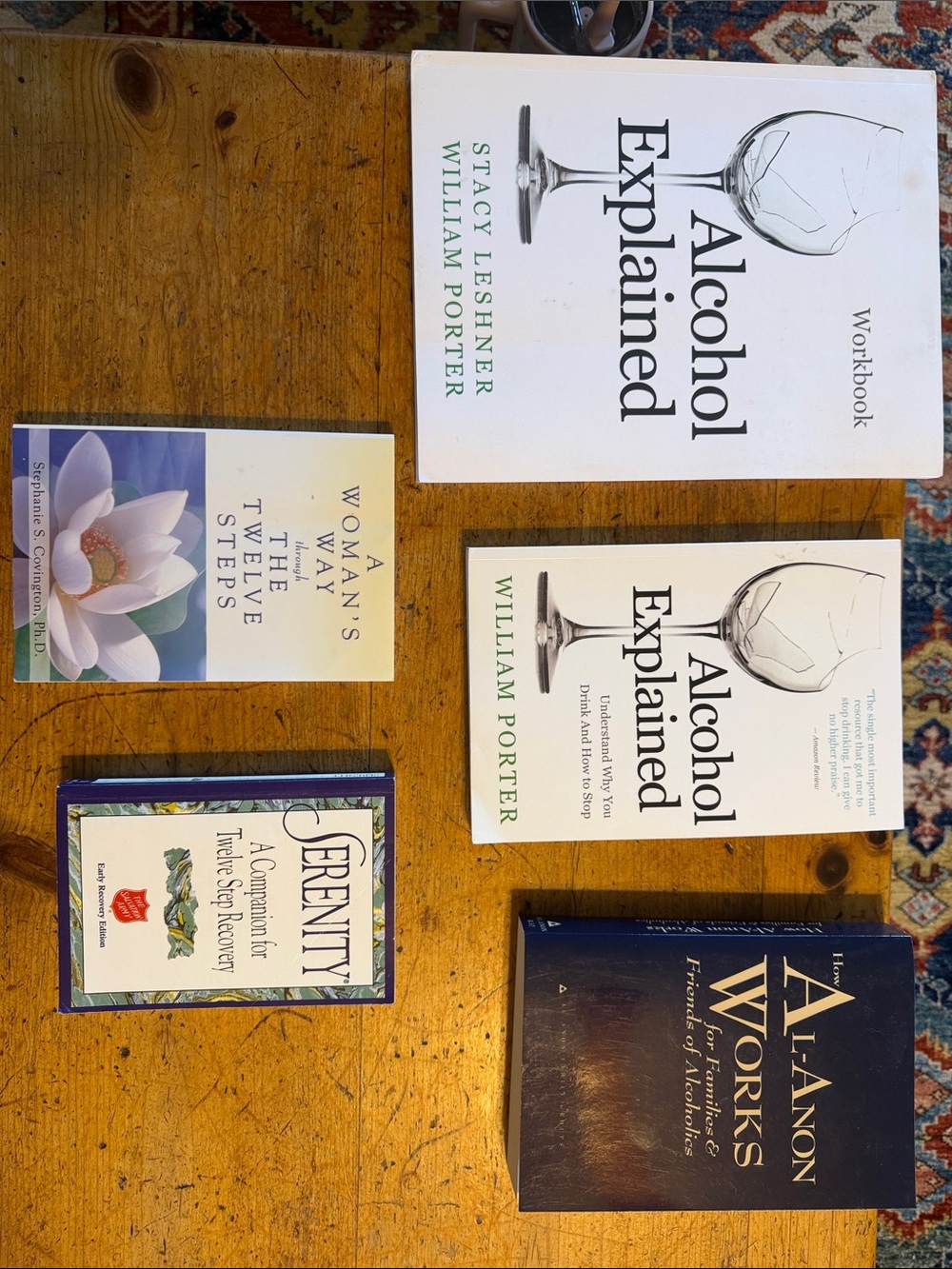 Recovery Books and Alcohol Explained Workbook by - White